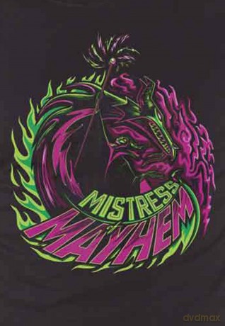 Disney: Unisex T-Shirt: Maleficent Sleeping Beauty Maleficent Mistress of Mayhem (Black) (Large)