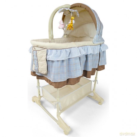 MILLY MALLY Kołyska Sweet Melody 4w1 blu [ZABAWKA]