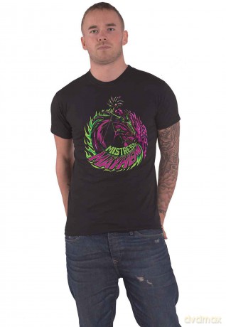 Disney: Unisex T-Shirt: Maleficent Sleeping Beauty Maleficent Mistress of Mayhem (Black) (Medium)
