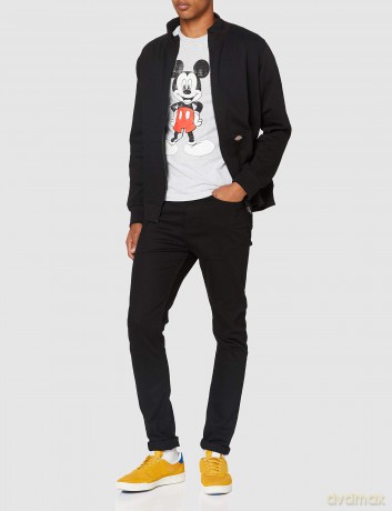 Disney: Unisex T-Shirt: Mickey Mouse Pose (Grey) (Small)