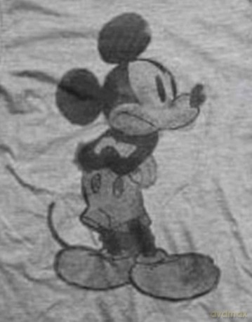 Disney: Unisex T-Shirt: Mickey Mouse Sketch (Grey) (Small)