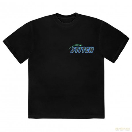 Disney: Unisex T-Shirt: Stitch Handstand (Black) (Back Print) (Small)