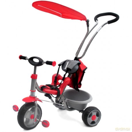 MILLY MALLY Rowerek 3koł.BOBY Delux red [ZABAWKA]