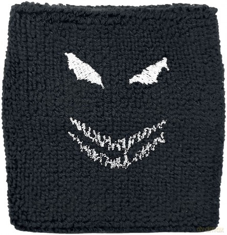 Disturbed: Embroidered Wristband: Face