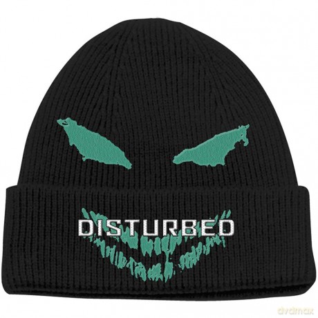 Disturbed: Unisex Beanie Hat: Green Face (Black)