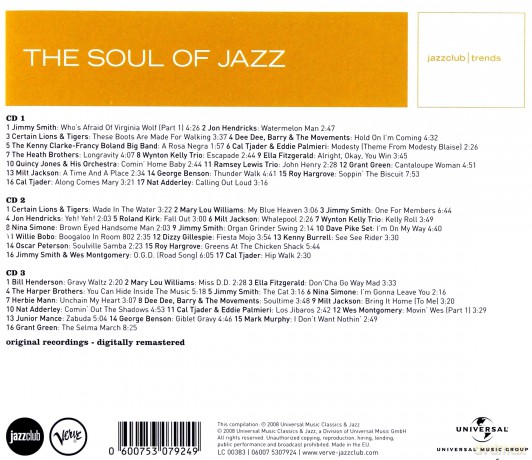 Various: The Soul Of Jazz [3CD]