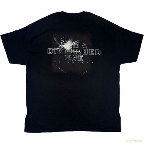 Disturbed: Unisex T-Shirt: I Am A One (Black) (Back Print) (Small)