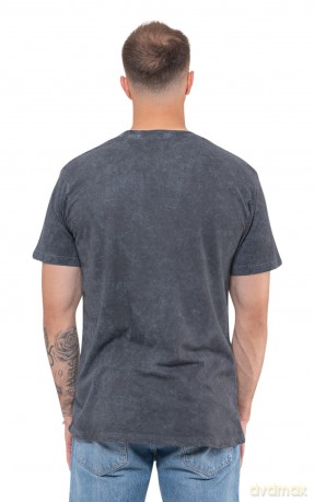 Disturbed: Unisex T-Shirt: Riveted (Charcoal Grey) (Wash Collection) (Medium)