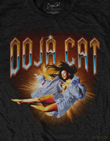 Doja Cat: Unisex T-Shirt: Planet Her Space (Black) (Small)