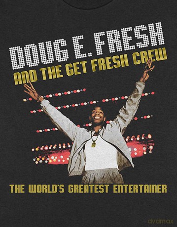 Doug E. Fresh: Unisex T-Shirt: The World's Greatest (Black) (Large)
