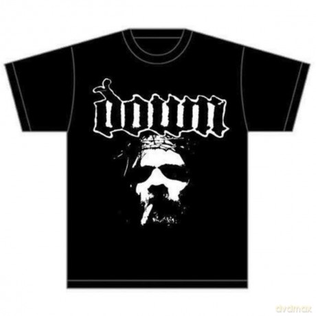 Down: Men's Tee: Face (Large)