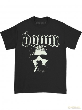 Down: Men's Tee: Face (X-Large)