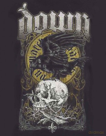 Down: Men's Tee: Swamp Skull (Small)