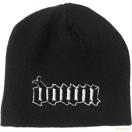 Down: Unisex Beanie Hat: Logo