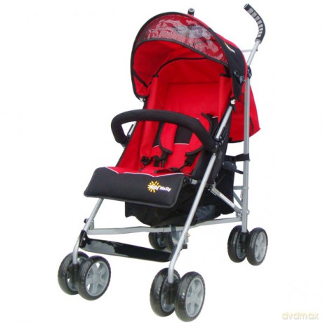 MILLY MALLY Wózek spacerowy VENUS red [ZABAWKA]