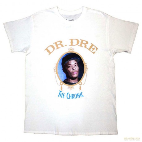 Dr. Dre: Unisex T-Shirt: The Chronic (White) (Small)