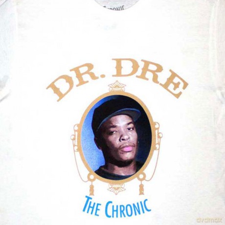 Dr. Dre: Unisex T-Shirt: The Chronic (White) (XX-Large)