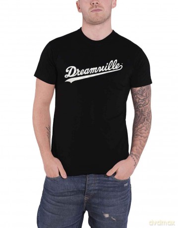 Dreamville Records: Unisex T-Shirt: Script (Black) (Small)