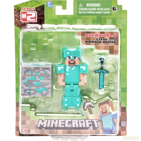 MINECRAFT Diamentowy Steve [ZABAWKA]