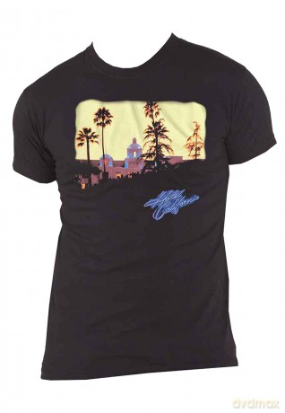 Eagles: Unisex T-Shirt: Hotel California (Black) (XXXX-Large)