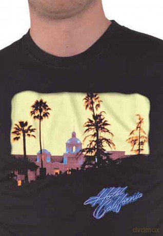 Eagles: Unisex T-Shirt: Hotel California (Black) (XXXX-Large)
