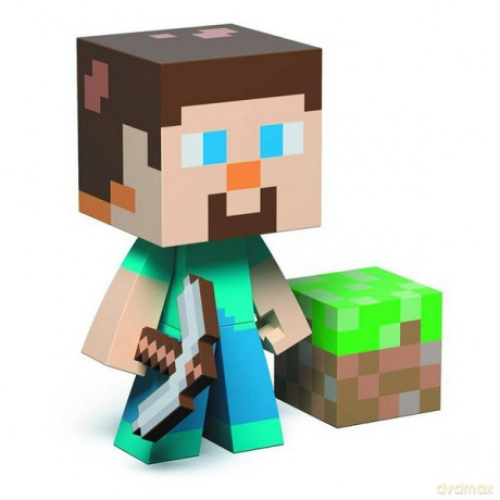 MINECRAFT Figurka Steve z kilofem [KLOCKI]