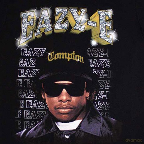 Eazy-E: Unisex T-Shirt: Compton (Black) (Large)