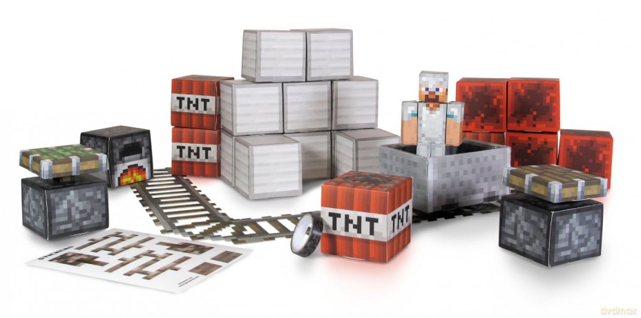 MINECRAFT Papercradt Kopalnia [ZABAWKA]