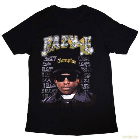Eazy-E: Unisex T-Shirt: Compton (Black) (Medium)
