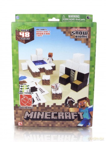 MINECRAFT Papercraft Zest Biomow [ZABAWKA]