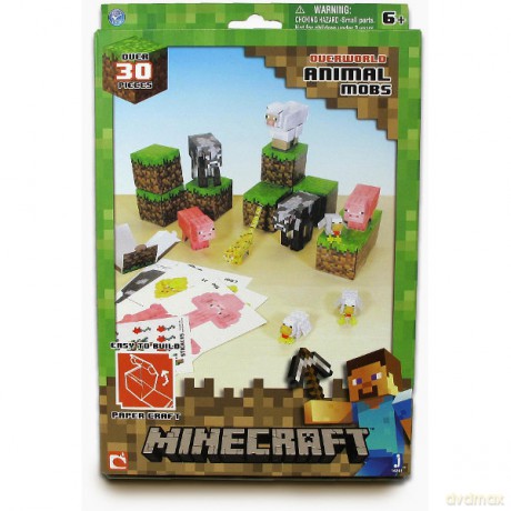 MINECRAFT Papercraft Zest Mobow zwierz [ZABAWKA]