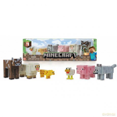 MINECRAFT Zwierzątka 6pak [ZABAWKA]