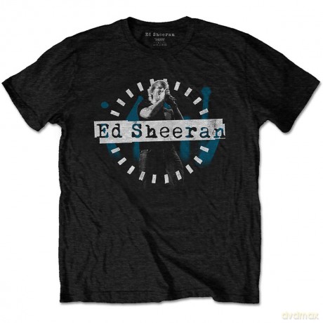 Ed Sheeran: Unisex Tee: Dashed Stage Photo (X-Large)