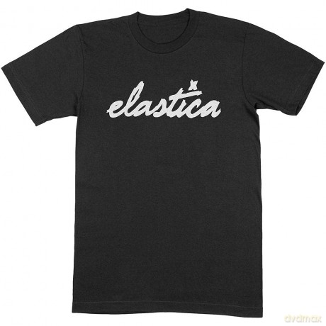 Elastica: Unisex T-Shirt: Classic Logo (Black) (X-Large)