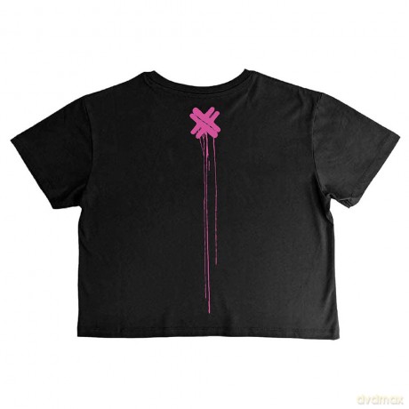 Electric Callboy: Ladies Crop Top: Eat Me Alive (Black) (Back Print) (Medium)