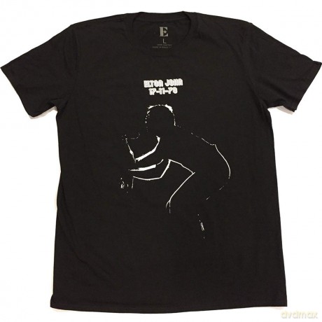 Elton John: Men's Tee: 17.11.70 Album (Large)
