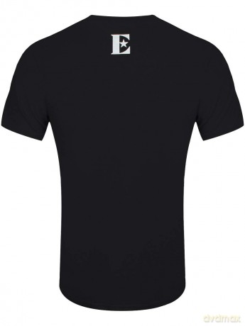 Elton John: Unisex Tee: Pink Brush (Back Print) (Large)