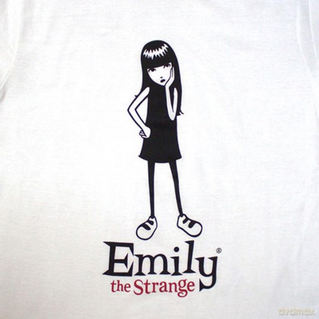 Emily The Strange: Unisex T-Shirt: Emily Poses (White) (Small)