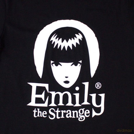 Emily The Strange: Unisex T-Shirt: Halo Logo (Black) (Small)
