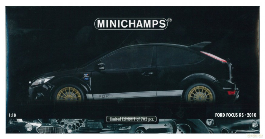 MINICHAMPS Ford Focus RS 2010 Le Mans [ZABAWKA]