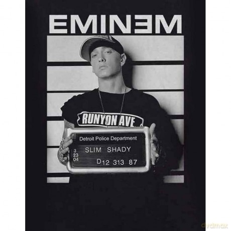 Eminem: Ladies T-Shirt: Arrest (Black) (XX-Large)