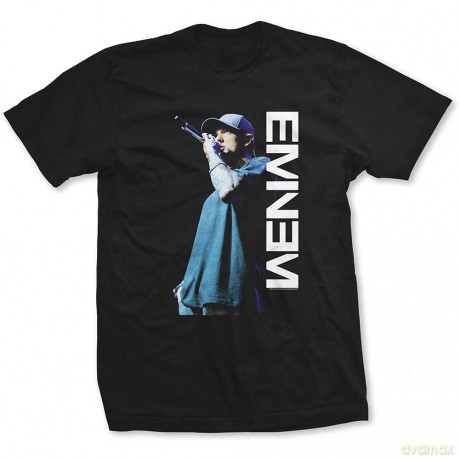 Eminem: Ladies Tee: Mic. Pose (X-Large)