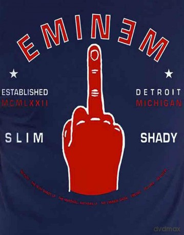 Eminem: Men's Tee: Detroit Finger (X-Large)