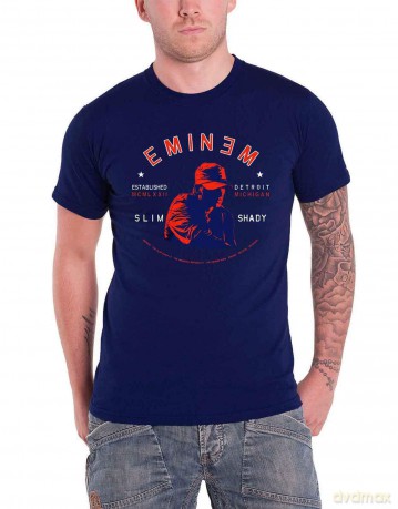 Eminem: Men's Tee: Detroit Portrait (X-Large)