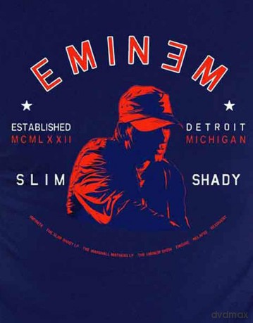 Eminem: Men's Tee: Detroit Portrait (X-Large)