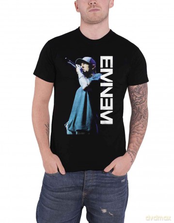 Eminem: Men's Tee: Mic. Pose (XX-Large)