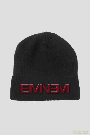 Eminem: Unisex Beanie Hat: Logo (Black)