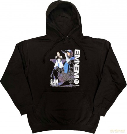 Eminem: Unisex Pullover Hoodie: Detroit (Black) (XX-Large)