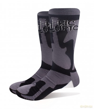 Eric Clapton: Unisex Ankle Socks: Guitars (Grey) (UK Size 7 - 11)