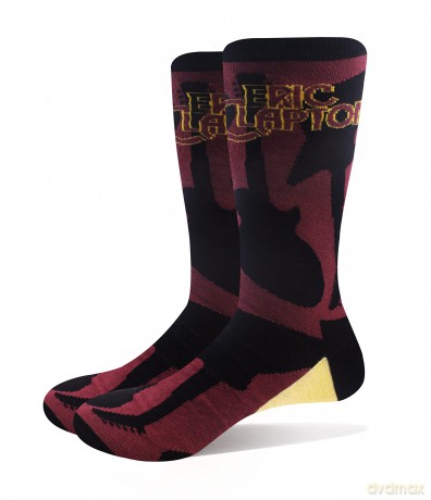 Eric Clapton: Unisex Ankle Socks: Guitars (Red) (UK Size 7 - 11)